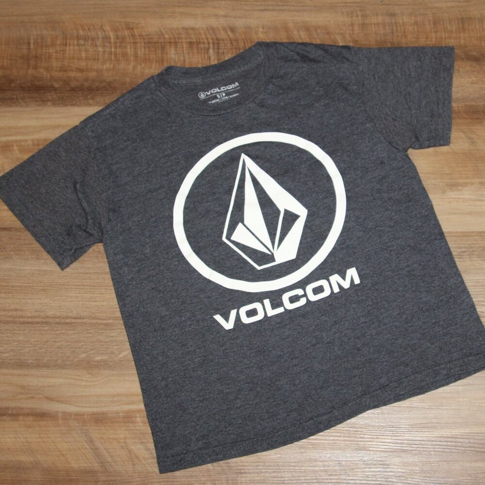 VOLCOM Boy's SIZE SMALL Short Sleeve Graphic Print Tee